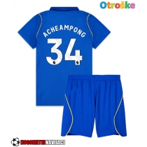 Otroške Nogometnih dresov Chelsea Josh Acheampong #34 Domači 2026-27 Kratki rokavi (+ hlače)